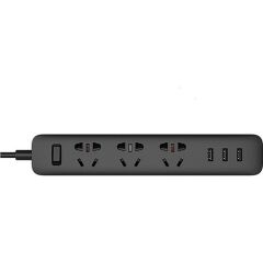 Xiaomi Power Strip 3 USB Çıkışlı Uzatmalı Akıllı Priz Siyah