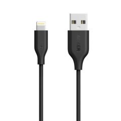 ANKER Lightning 0.9 Metre iPhone Şarj/Data Kablosu MFI Lisanslı- Siyah