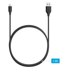 ANKER Lightning 0.9 Metre iPhone Şarj/Data Kablosu MFI Lisanslı- Siyah