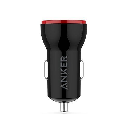 ANKER PowerDrive 2 24W 4.8 Amper Araç Şarj Cihazı Siyah