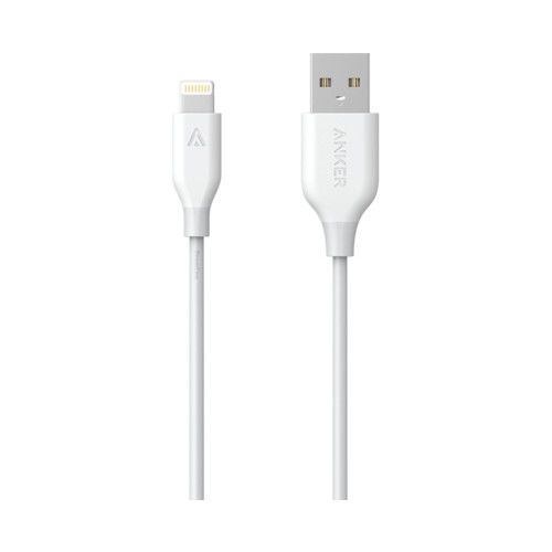 ANKER Powerline Lightning USB Kablo 0.9 Metre MFI Lisans - Beyaz