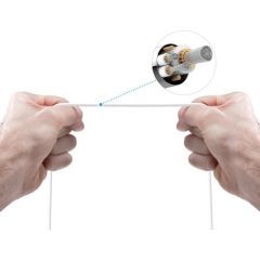 Anker Premium Lightning USB Kablo MFI Lisanslı Beyaz 0.9m - A7101