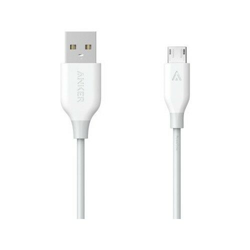 Anker PowerLine Micro USB Şarj/ Data Kablosu 0.9 Metre - Beyaz