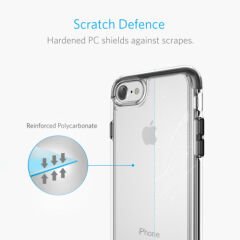 ANKER SlimShell Apple iPhone 7 / 8 Koruyucu Silikon Kılıf Siyah