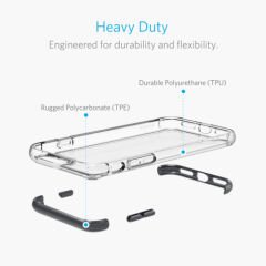 ANKER SlimShell Apple iPhone 7 / 8 Koruyucu Silikon Kılıf Siyah