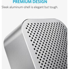 Anker SoundCore Nano Bluetooth Hoparlör Gümüş Gri - A3104HA3