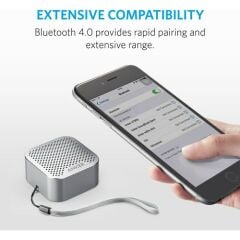 Anker SoundCore Nano Bluetooth Hoparlör Gümüş Gri - A3104HA3