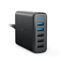 ANKER PowerPort 5 Speed 63W QuickCharge 3.0 Seyahat Hızlı Şarj Cihazı