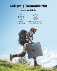 Anker SOLIX PS100 Taşınabilir Güneş Jeneratörü 100W - A2434