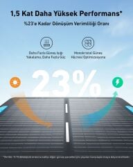 Anker SOLIX PS100 Taşınabilir Güneş Jeneratörü 100W - A2434