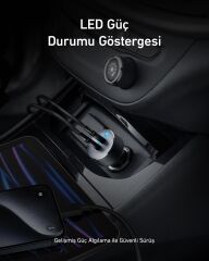 Anker PowerDrive III Araç Şarjı Siyah - A2724