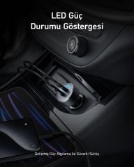 Anker PowerDrive III Araç Şarjı Siyah - A2724