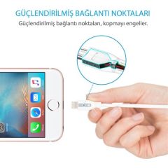 ANKER PowerLine+ Lightning 0.9 Metre MFI Lisanslı - Kırmızı