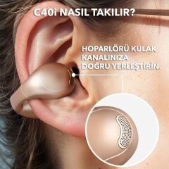 Anker Soundcore C40i Clips Kulaklık Gold - A3331