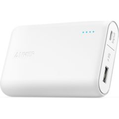 Anker PowerCore 10000 Taşınabilir Şarj Cihazı PowerBank Beyaz