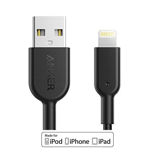 ANKER Powerline II Lightning 3 Metre MFI Lisanslı - Siyah