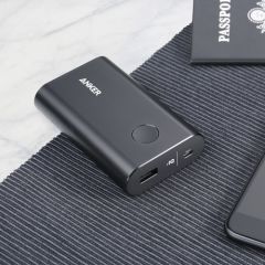 Anker PowerCore+ 10050 mAh QC 3.0 Hızlı Şarj Cihazı - Siyah