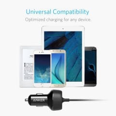 ANKER PowerDrive 2 Elite 24W 2-Port Araç Şarjı