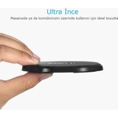 Anker Powerport Wireless 10 Pad 10W Kablosuz Hızlı Şarj Cihazı - A2513