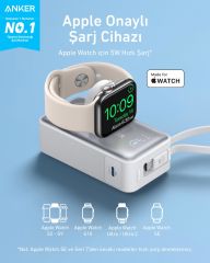 Anker MagGo 10000mh Powerbank Beyaz - A1657