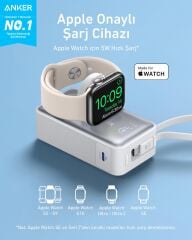 Anker MagGo 10000mh Powerbank Beyaz - A1657