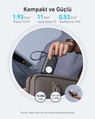 Anker MagGo 10000mh Powerbank Siyah - A1657