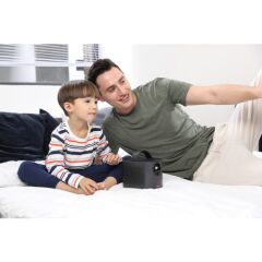 Anker Nebula Mars II Android  TV Box  Akıllı Taşınabilir WiFi Kablosuz Projeksiyon Cihazı ve Hoparlör - Siyah - D2322G11