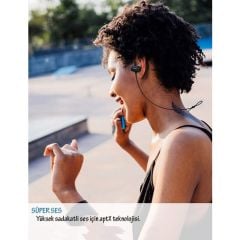 Anker SoundBuds Curve IPX5 Suya Dayanıklı Mikrofonlu  Kablosuz Bluetooth Kulaklık - A3263H11 - OFP