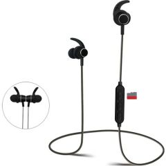 Fonemax Bluetooth Mikrofonlu Spor Kulaklık - K04 - Siyah