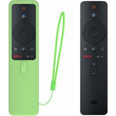 Fonemax Xiaomi Mi Box S Kumanda Koruyucu Silikon Kılıf Yeşil