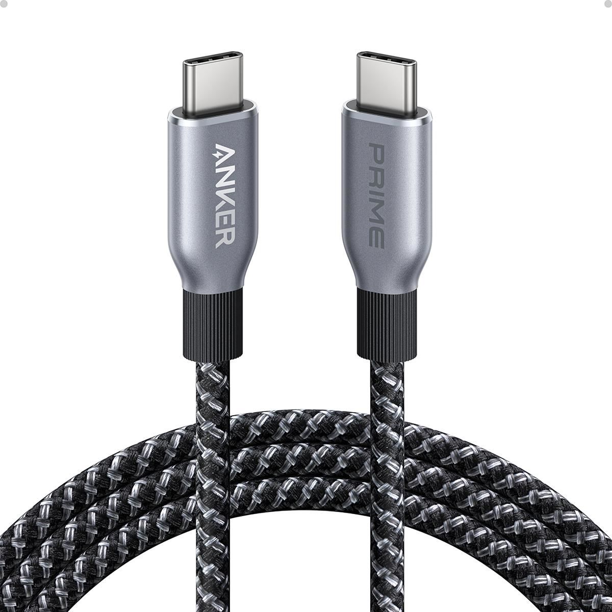 Anker Prime Usb-C to C 240W 1,8m Kablo Siyah-A88E2