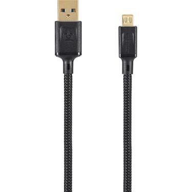 Fonemax Ultra Toughness USB-C Type-C Dayanıklı Örgülü Şarj Aleti - Siyah - 1.2m