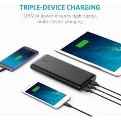 Anker PowerCore 26800 QuickCharge 2.0 Taşınabilir Hızlı Şarj Cihazı PowerBank