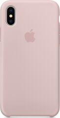 Fonemax Apple iPhone X Silikon Kılıf - Kum Pembesi