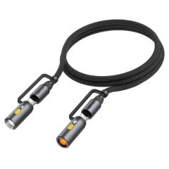 Acefast J4 Usb-C Şarj Data Kablosu (Led Işık / Çakmak)