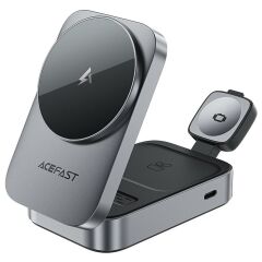Acefast Masaüstü 3-in-1 Kablosuz Şarj Cihazı- E22