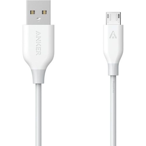 Anker PowerLine Micro USB Şarj/ Data Kablosu 1.8 Metre - Beyaz