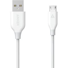Anker PowerLine Micro USB Şarj/ Data Kablosu 1.8 Metre - Beyaz