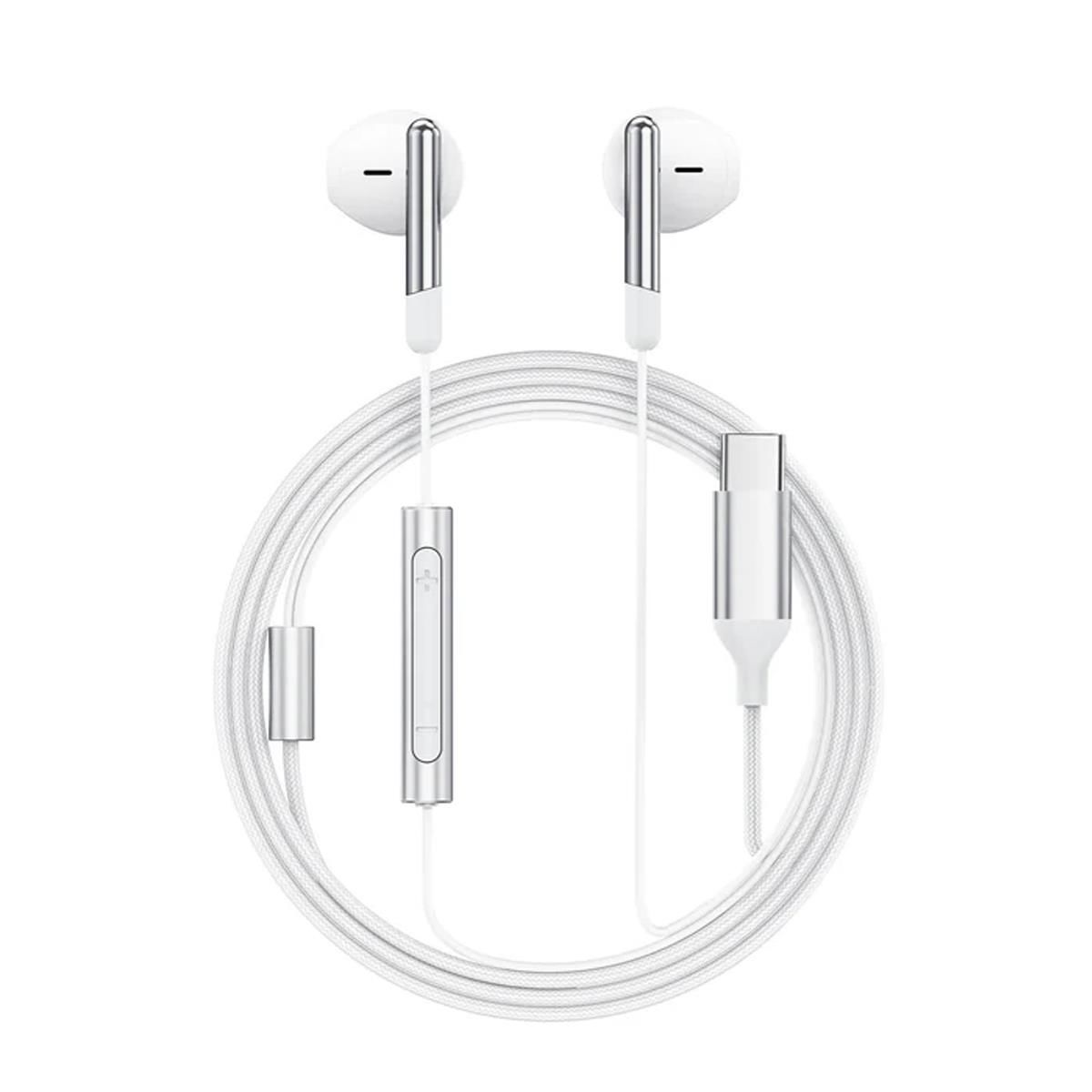 Acefast USB-C Kablolu Mikrofonlu Kulaklık - L3