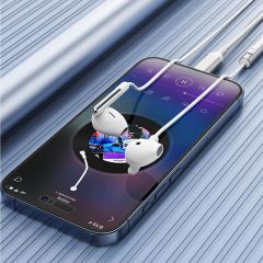 Acefast USB-C Kablolu Mikrofonlu Kulaklık - L3