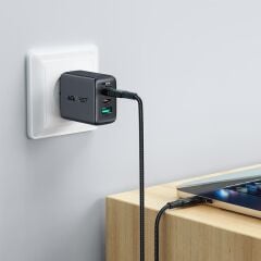 Acefast CtoC 100W Alum. Şarj Data Kablosu -C4-03