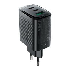Acefast PD67W Destekli (2xUsb-C+1xUsb-A) Çıkışlı Hızlı Şarj Cihazı - A108