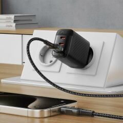 Acefast PD67W Destekli (2xUsb-C+1xUsb-A) Çıkışlı Hızlı Şarj Cihazı - A108