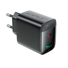 Acefast PD45W (1xUsb-C+1xUsb-A) Çıkışlı Hızlı Şarj Cihazı - A106