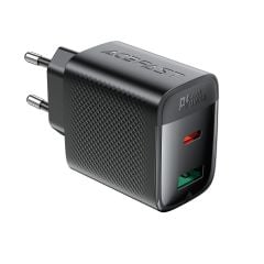 Acefast PD45W (1xUsb-C+1xUsb-A) Çıkışlı Hızlı Şarj Cihazı - A106
