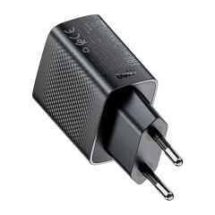 Acefast PD30W Güç Destekli GAN (1xUsb-C + 1xUsb-A) Çıkışlı Hızlı Duvar Şarj Cihazı - A98