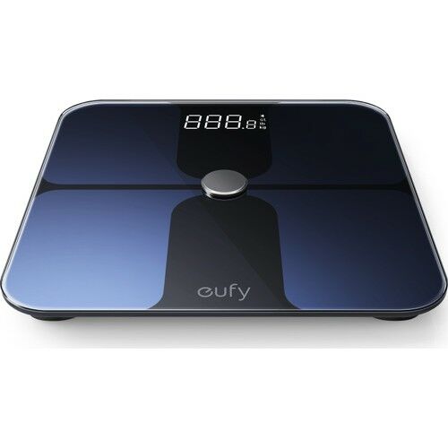 Anker Eufy BodySense Akıllı Bluetooth Tartı ,Baskül - Vücut Yağ Ölçer - Büyük Led Ekran - Siyah - T9140011