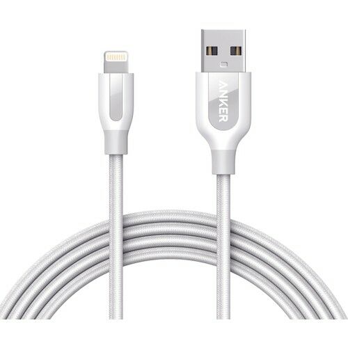 Anker PowerLine+ Lightning Kablo 1.8 Metre iPhone Şarj/Data Kablosu MFI Lisanslı -Beyaz -A8122G21 - OFP