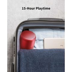Anker SoundCore Mini 2 Bluetooth Hoparlör Kırmızı - IPX7 Suya Dayanıklı - 15 Saat Çalma Süresi - A3107H91 - OFP