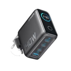 Anker Laptop Şarj Cihazı (140W, 4 Port, PD 3.1) - Koyu Gri - A2697